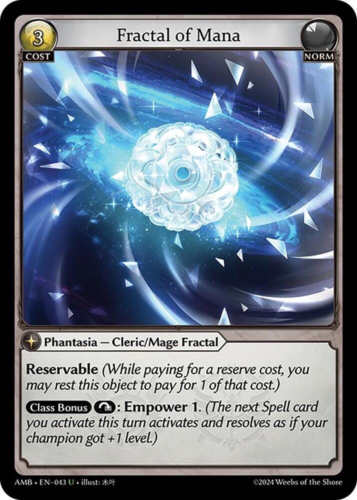 Fractal of Mana 043 (Mortal Ambition) 