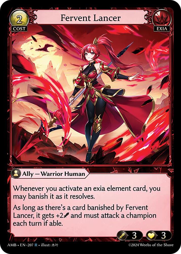 Fervent Lancer 207 (Mortal Ambition) 