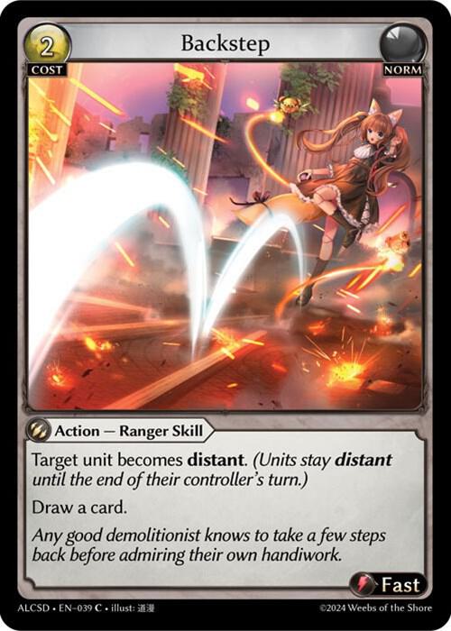 Backstep 039 (Alchemical Revolution Starter Decks) 