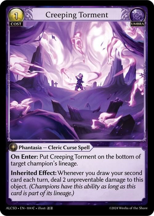 Creeping Torment 104 (Alchemical Revolution Starter Decks) 