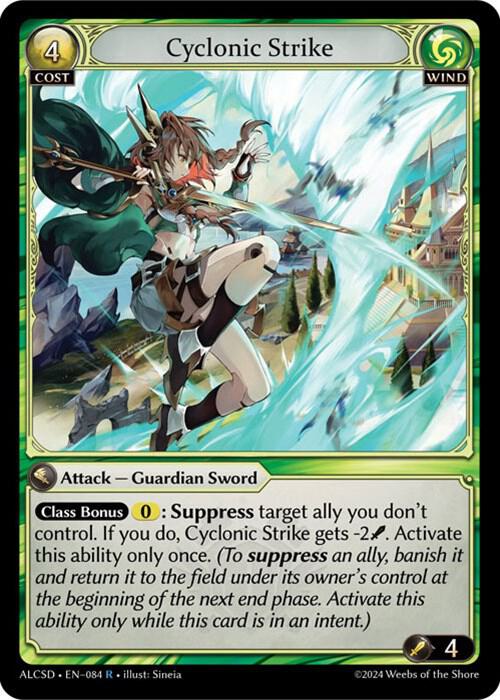 Cyclonic Strike 084 (Alchemical Revolution Starter Decks) 