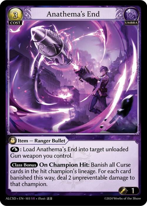 Anathemas End 103 (Alchemical Revolution Starter Decks) 