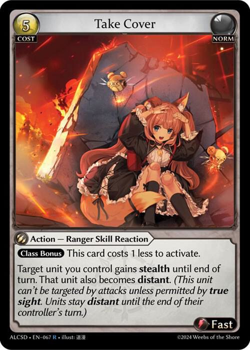 Take Cover 067 (Alchemical Revolution Starter Decks) 