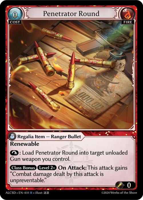 Penetrator Round 031 (Alchemical Revolution Starter Decks) 