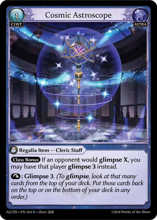 Cosmic Astroscope 033 (Alchemical Revolution Starter Decks) 