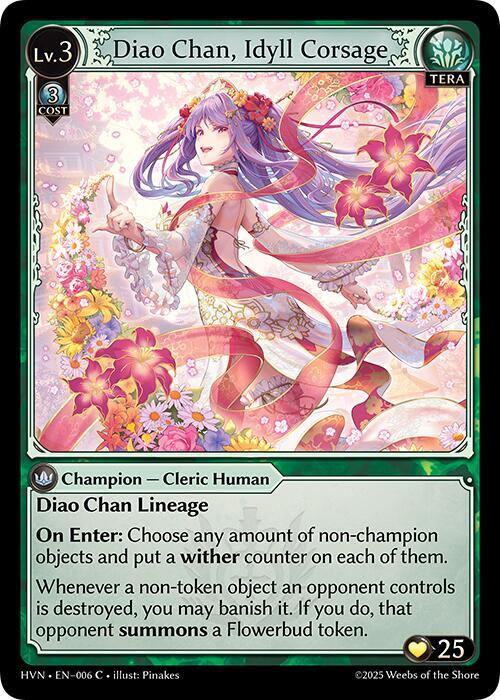 Diao Chan, Idyll Corsage 006 (Abyssal Heaven) 
