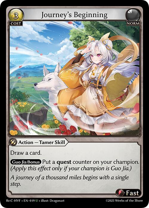 Journey's Beginning 019 (Guo Jia Re: Collection, Heaven’s Favored) 