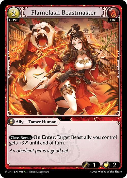 Flamelash Beastmaster 088 (Abyssal Heaven) 