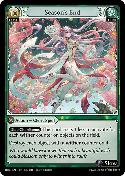 Season's End 039 (Diao Chan Re: Collection, Idyll Corsage) 