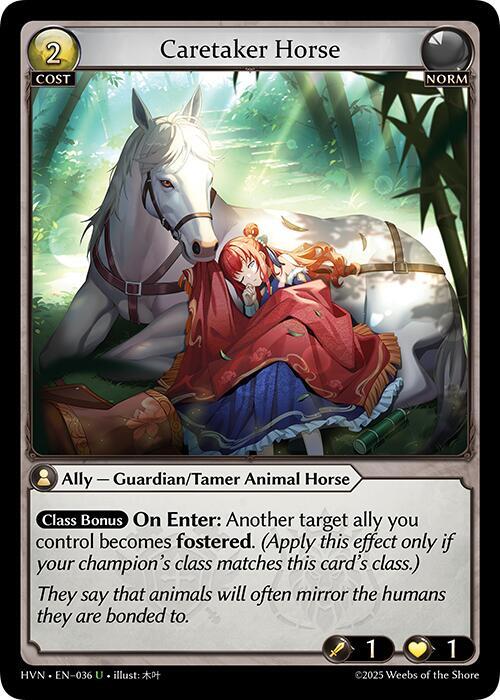 Caretaker Horse 036 (Abyssal Heaven) 