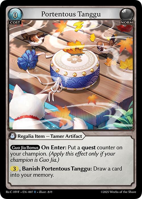 Portentous Tanggu 007 (Guo Jia Re: Collection, Heaven’s Favored) 