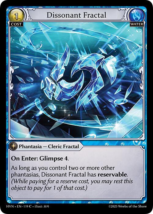 Dissonant Fractal 119 (Abyssal Heaven) 