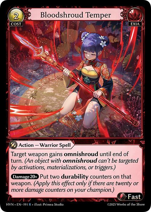 Bloodshroud Temper 191 (Abyssal Heaven) 