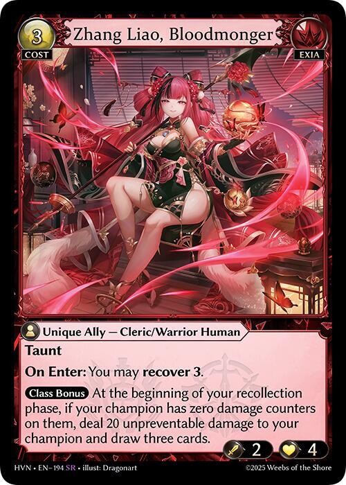 Zhang Liao Bloodmonger 194 (Abyssal Heaven) 