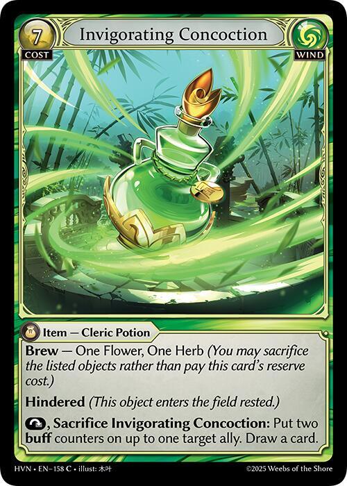 Invigorating Concoction 158 (Abyssal Heaven) 