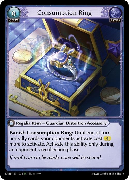 Consumption Ring 031 (Distorted Reflections) 