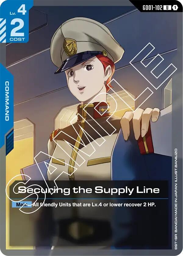 Securing the Supply Line GD01-102 (Newtype Rising) 