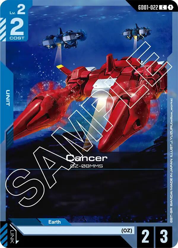Cancer GD01-022 (Newtype Rising) 