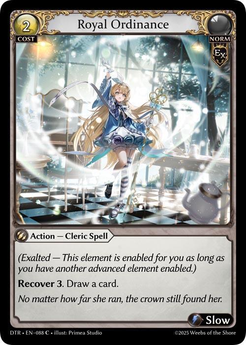 Royal Ordinance 088 (Distorted Reflections) 