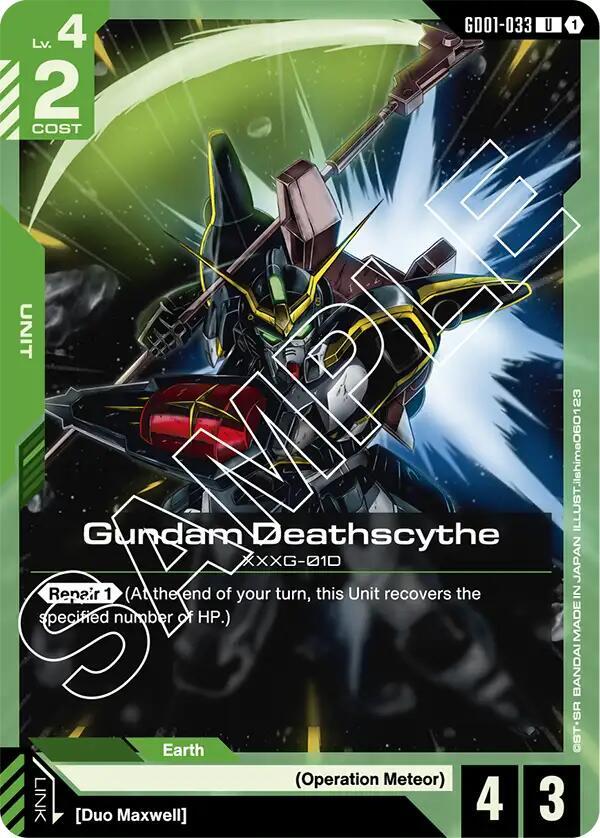 Gundam Deathscythe GD01-033 (Newtype Rising) 