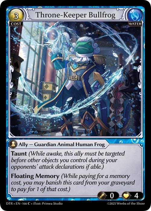 Throne-Keeper Bullfrog 166 (Distorted Reflections) 