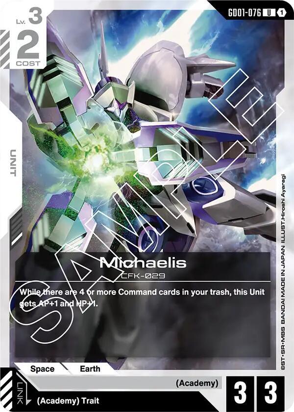 Michaelis GD01-076 (Newtype Rising) 