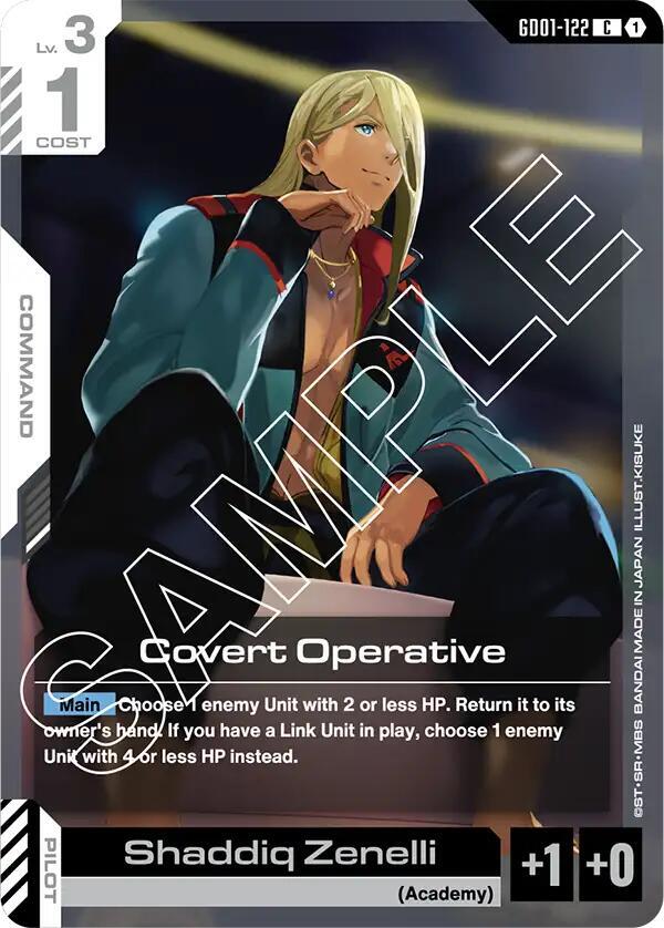 Covert Operative GD01-122 (Newtype Rising) 