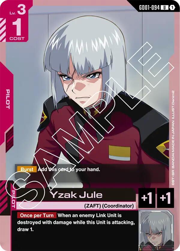 Yzak Jule GD01-094 (Newtype Rising) 