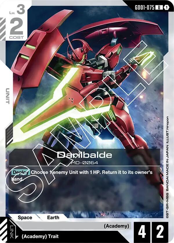 Darilbalde GD01-075 (Newtype Rising) 