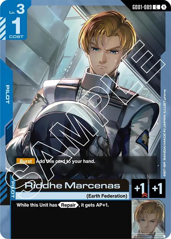 Riddhe Marcenas GD01-089 (Newtype Rising) 