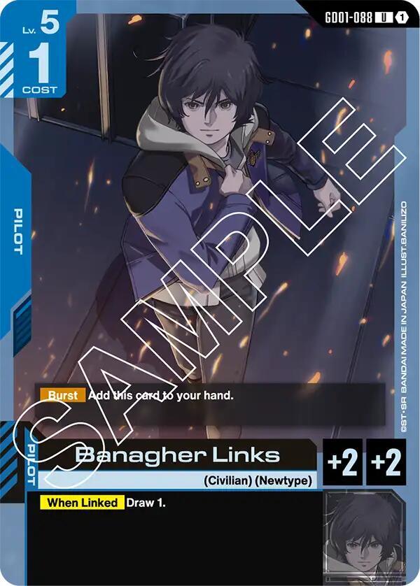 Banagher Links GD01-088 (Newtype Rising) 