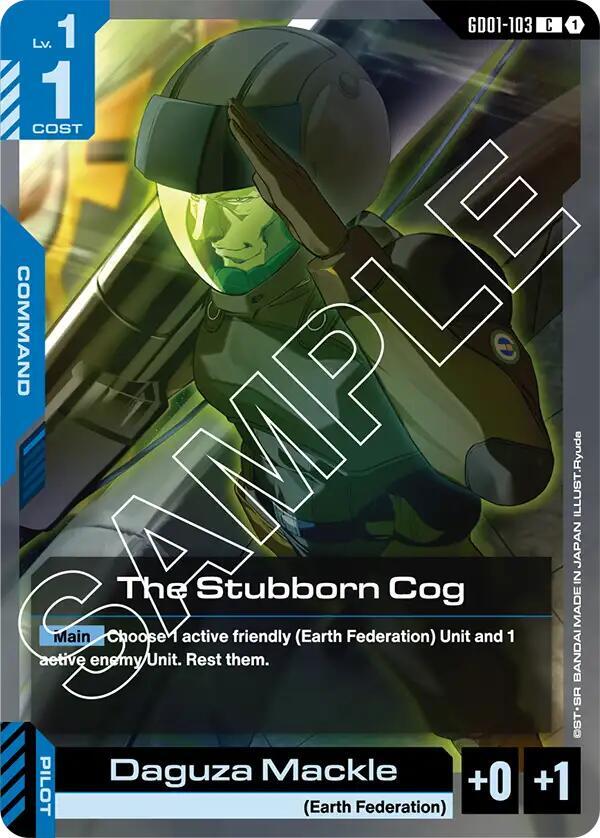 The Stubborn Cog GD01-103 (Newtype Rising) 