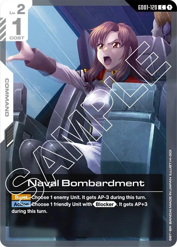 Naval Bombardment GD01-120 (Newtype Rising) 