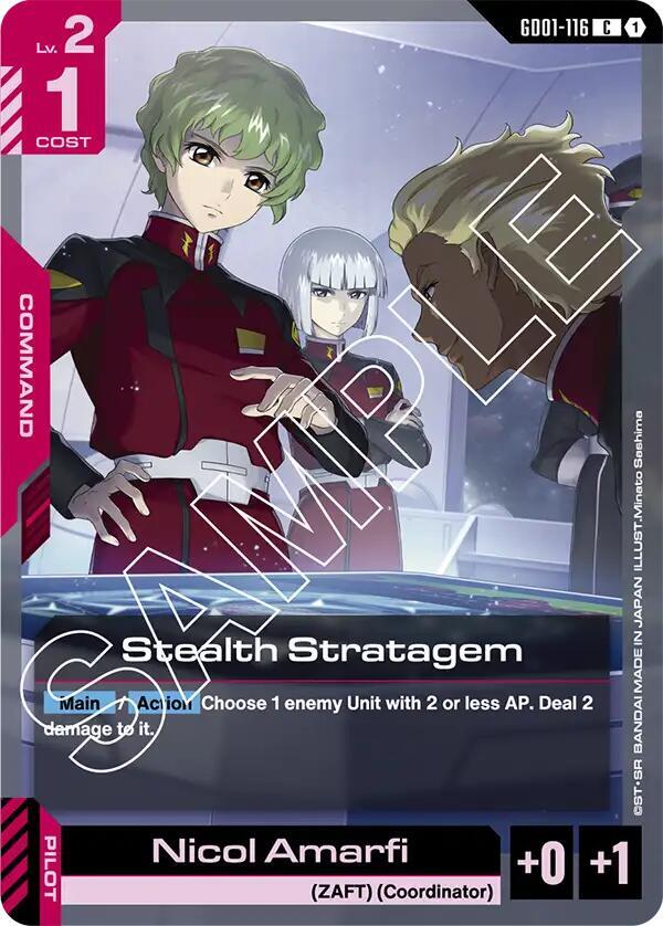 Stealth Stratagem GD01-116 (Newtype Rising) 