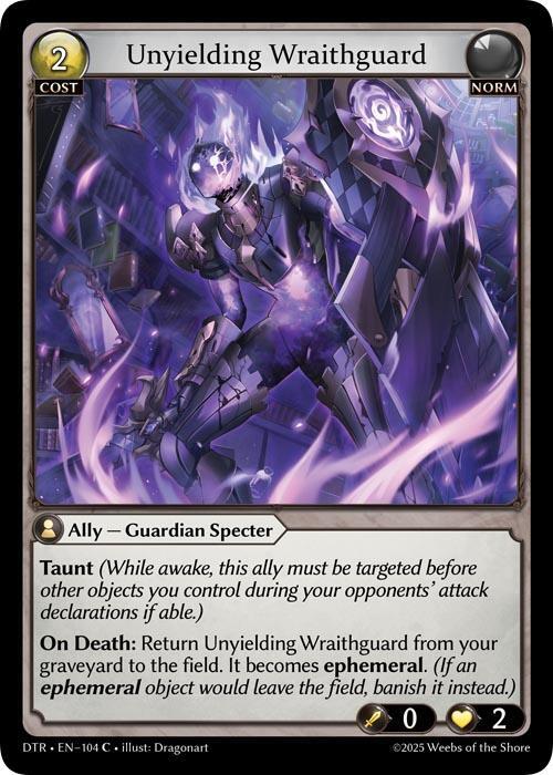 Unyielding Wraithguard 104 (Distorted Reflections) 