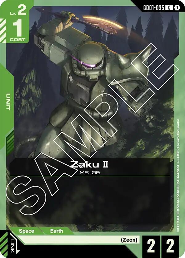 Zaku II GD01-035 (Newtype Rising) 