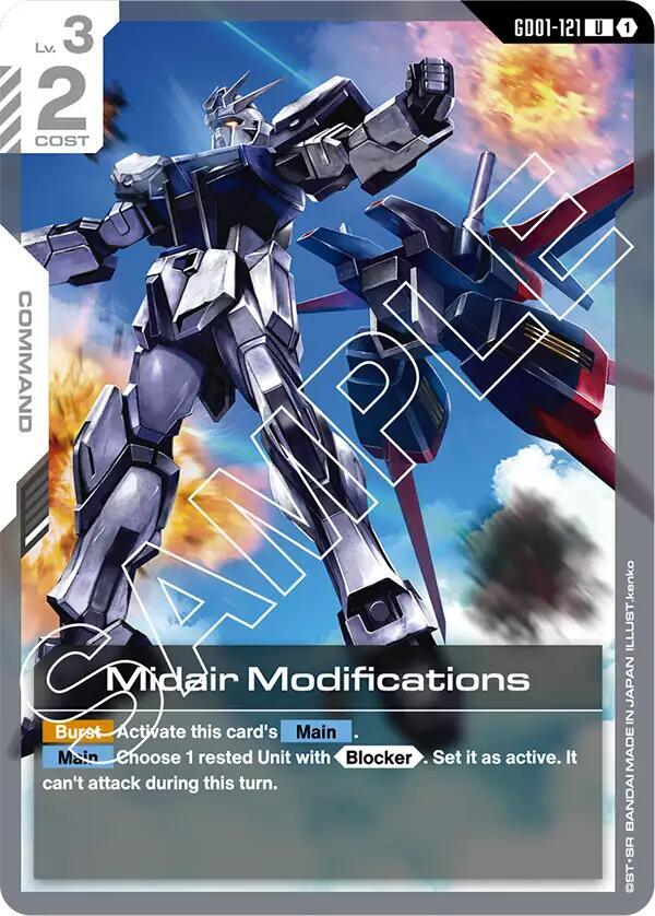 Midair Modifications GD01-121 (Newtype Rising) 