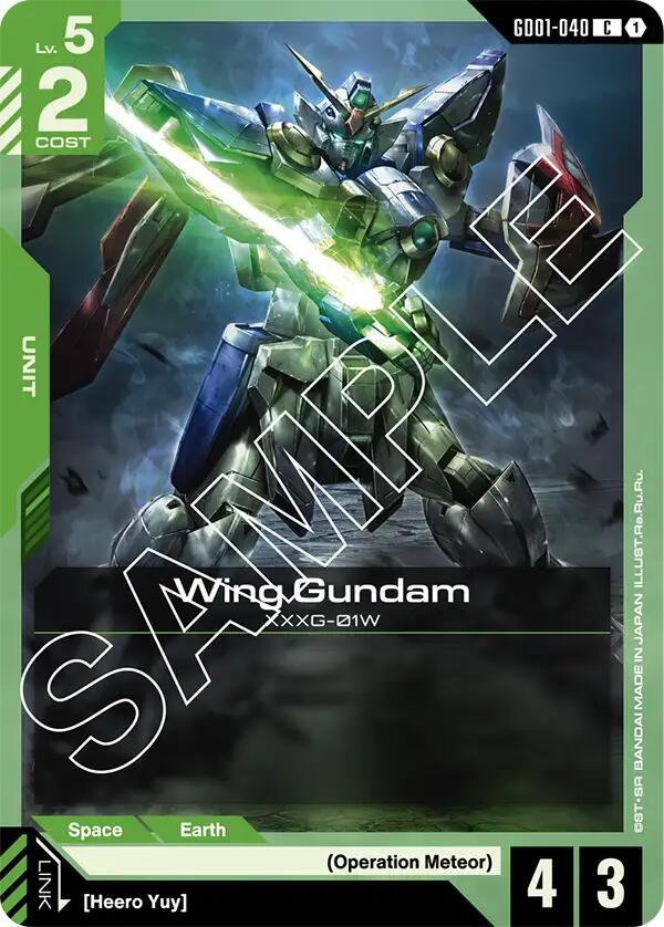 Wing Gundam GD01-040 (Newtype Rising) 