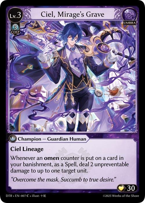 Ciel, Mirage's Grave 007 (Distorted Reflections) 