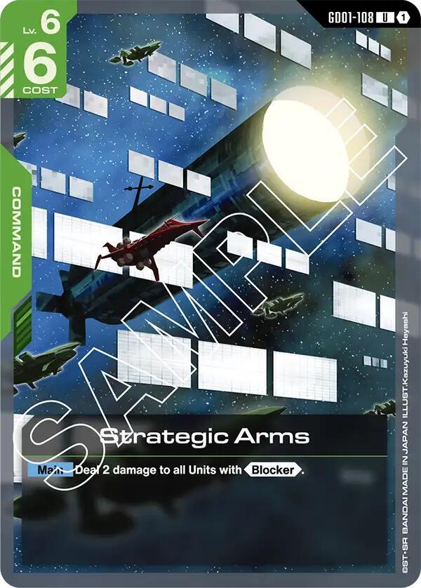 Strategic Arms GD01-108 (Newtype Rising) 