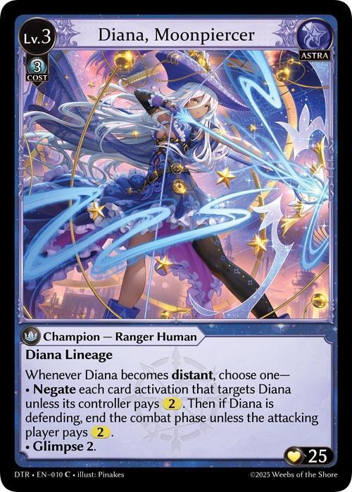 Diana, Moonpiercer 010 (Distorted Reflections) 