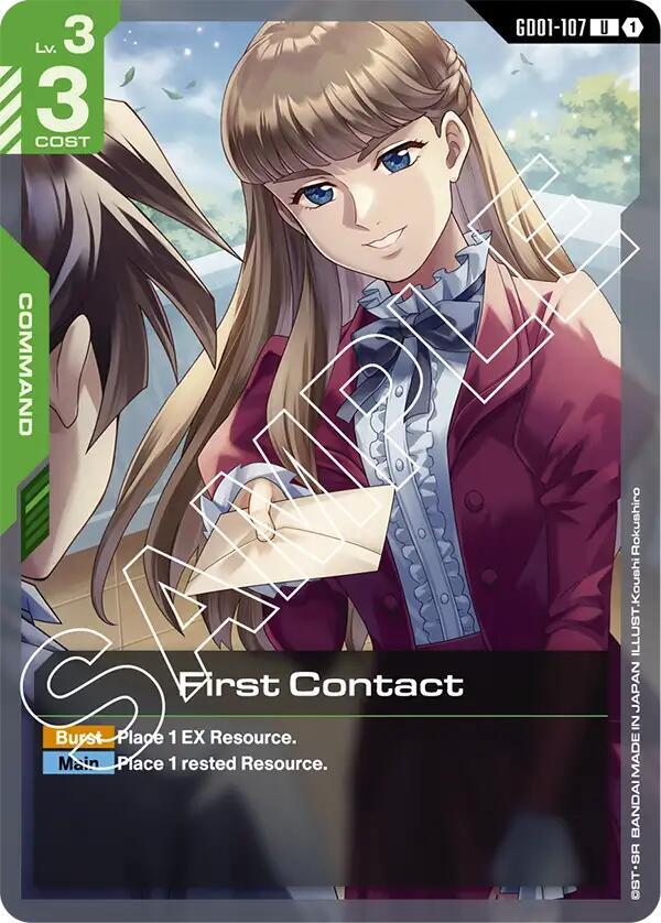 First Contact GD01-107 (Newtype Rising) 