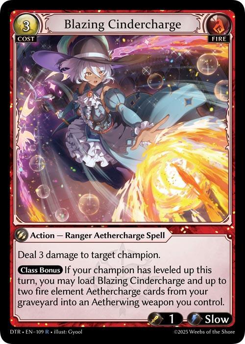 Blazing Cindercharge 109 (Distorted Reflections) 
