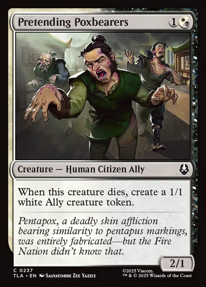 Pretending Poxbearers 237/286 (Avatar: The Last Airbender) 