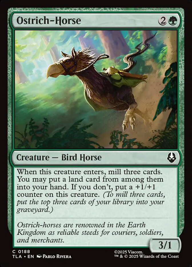 Ostrich-Horse 188 (Avatar: The Last Airbender) 