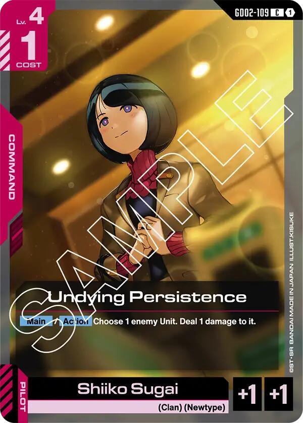 Undying Persistence GD02-109 (Dual Impact) 