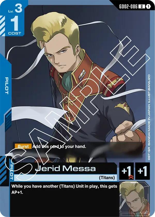 Jerid Messa GD02-086 (Dual Impact) 