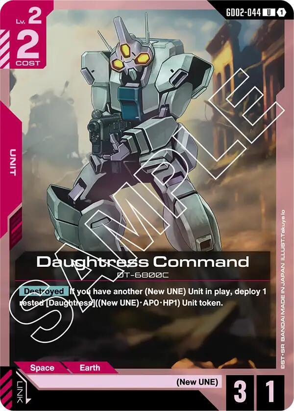 Daughtress Command GD02-044 (Dual Impact) 