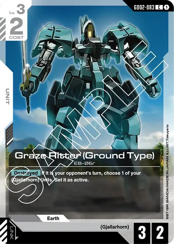 Graze Ritter (Ground Type) GD02-083 (Dual Impact) 
