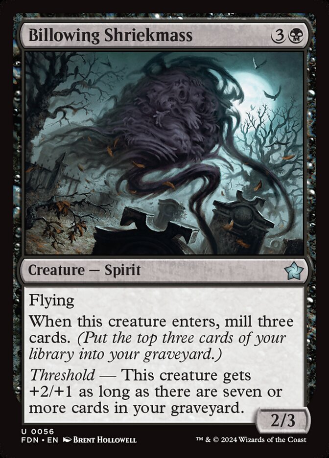 Billowing Shriekmass 56/291 (Foundations) 